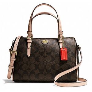 Coach Peyton Bennett Mini Satchel Purse